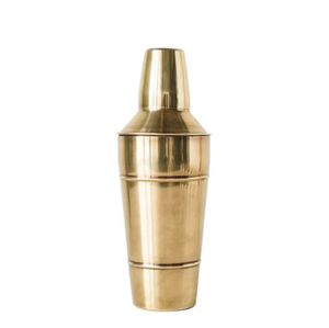 Coctelera clásica de metal con tapa hermética para mezclar bebidas, cócteles y mocktails - Product Image 3