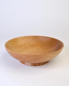 Bol en bois rustique fait main pour servir des fruits, des collations, des salades, décoration de table de cuisine, salle à manger, maison, fête - Product Image 5