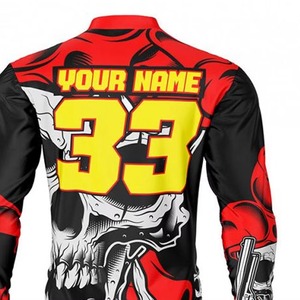 เสื้อเจอร์ซีย์มอเตอร์ครอสโพลีเอสเตอร์รุ่นล่าสุดแบบปรับแต่งได้สำหรับผู้ใหญ่ ชุดแข่งรถออฟโรดสำหรับผู้ใหญ่ เสื้อผ้าสำหรับขี่มอเตอร์ไซค์และแข่งรถโดยเฉพาะ - Product Image 6