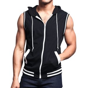 Plain Manufacturers Men Thick Oversized wholesale adultAll Seasons Gym Hoodies Workout trainingCustom Full Zip up - Product Image 5