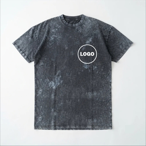 เสื้อยืดฟลีซคอกลมแขนสั้นทรงโอเวอร์ไซส์ผ้าฝ้าย 100% คุณภาพสูง พิมพ์โลโก้ตามสั่ง ขายส่ง สวมใส่สบาย - Product Image 4