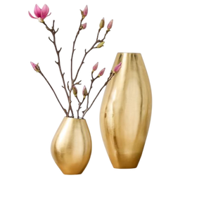 Vase de table minimaliste en métal, finition blanche, pour fleurs et décoration, idéal pour la maison et les mariages. - Product Image 5
