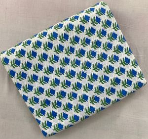Tela de Algodón Orgánico con Estampado Étnico, 100% Algodón, Material Floral para Ropa de Boutique, Fabricación Textil Sostenible para el Hogar, Venta al Por Mayor - Product Image 2