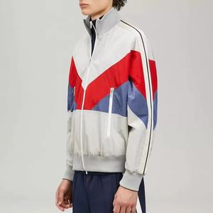 เสื้อแจ็คเก็ตออกกำลังกายฟุตบอล ชุดฝึกซ้อมทีมมืออาชีพ เสื้อผ้าออกกำลังกายน้ำหนักเบา เสื้อเจอร์ซีย์ซิปแบบสวมใส่สบาย เสื้อกันลมสำหรับเล่นกีฬา - Product Image 4