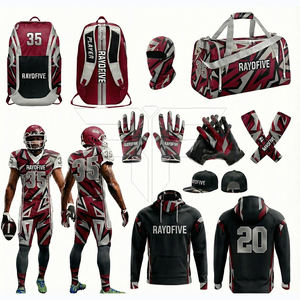 ชุดกีฬาอเมริกันฟุตบอลแบบเบา ชุดคอมโบ กางเกงขาสั้น รุ่นใหม่มาแรง คุณภาพพรีเมียม ระบายอากาศได้ดี แห้งเร็ว ป้องกันแบคทีเรีย - Product Image 3