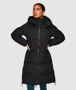 Abrigo Acolchado Transpirable para Mujer con Capucha, Cierre de Cremallera, Tela Impermeable, Logotipo Personalizado, Abrigo de Invierno al por Mayor para Mujer - Product Image 6