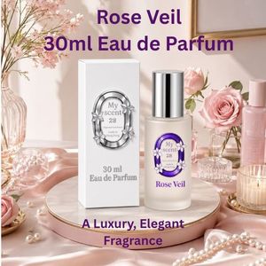 สเปรย์น้ำหอมฉีดตัวกลิ่นกุหลาบ 30 มล. ขายส่ง ยี่ห้อ Rose Veil Eau De Parfum กลิ่นกุหลาบจาก Grasse savoir-faire ติดทนนาน รับผลิตแบบ OEM ODM แบรนด์ส่วนตัว - Product Image 3
