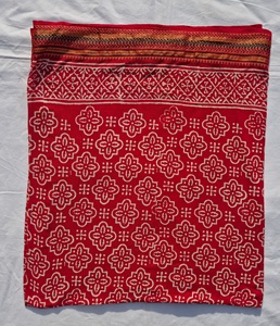 Hand Block Print With Zari Border Sarong Indian <b>Boho</b> Wrap <b>Skirt</b> Wholesale Resort Wear Sarong Cotton Pareo Wrap Supplier - Product Image 4