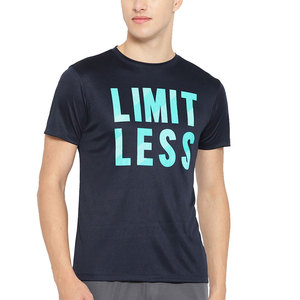 T-shirt pour homme en coton 100% écologique, respirant, à séchage rapide, élégant, imprimé à l'écran, couleur unie, coupe ample, vêtements d'été - Product Image 1