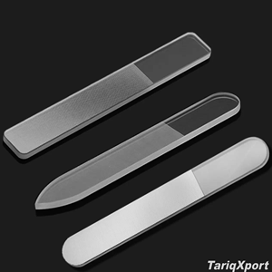 Outils de manucure et pédicure personnalisés avec impression laser, limes à ongles en verre nano double face transparentes et lavables pour le soin des ongles naturels - Product Image 4