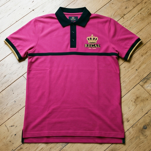 Polo à manches courtes 100% polyester pour homme, OEM, brodé, décontracté, tricoté, léger, pour l'été - Product Image 1