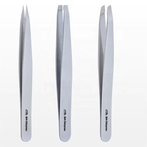 Pinzas para Cejas de Acero Inoxidable para Uso Personal y en Salón, Kit de Depilación Ecológico para Recortar y Dar Forma - Product Image 3