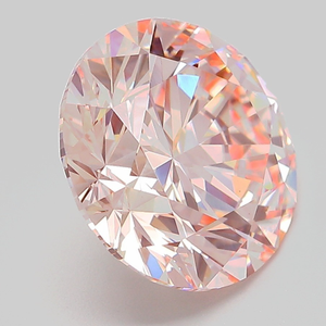 Diamant rose rond de 7 carats, coupe brillante, couleur fantaisie rare, diamant non monté pour un chef-d'œuvre de joaillerie de luxe sur mesure - Product Image 4