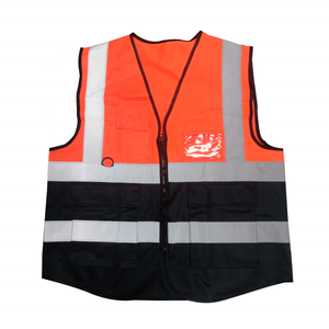 Gilet de chantier réfléchissant personnalisé en gros, fabricant OEM, fournisseur, maille polyester 120-150 GSM, production sous marque privée - Product Image 2