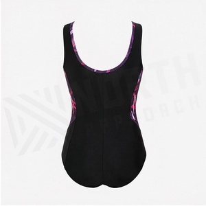 Traje de Baño de Una Pieza con Logotipo Personalizado de Fábrica, el Mejor Diseño, Traje de Baño Deportivo para Mujer - Product Image 3