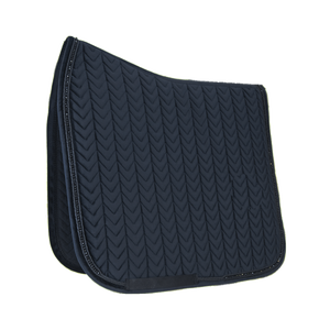 Tapis de selle de dressage western professionnel haut de gamme en cuir véritable, ajustement confortable personnalisé pour l'entraînement, la pratique équestre et les compétitions - Product Image 1