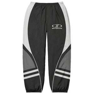 Conjunto Deportivo Cortavientos para Hombre, Bloques de Color, Manga Larga, Cierre de Cremallera, Cuello Alto, Secado Rápido, Estilo Deportivo, Ropa de Primavera para Adultos - Product Image 3