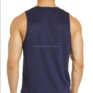 Camisetas sin Mangas de Spandex Transpirables con Logotipo Personalizado, Chaleco Deportivo Informal para Gimnasio con Estilo Anti-OEM para Correr y Hacer Ejercicio - Product Image 4