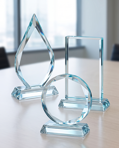 Trofeo de Acrílico Personalizado Grabado con Láser, Tipo Cristal, para la Excelencia y los Logros - Product Image 4