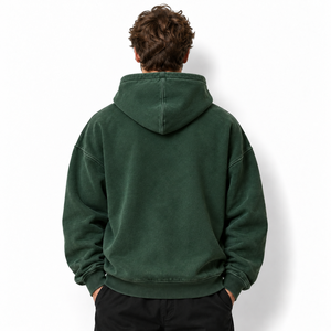 Sweat à capuche surdimensionné pour homme, en tissu épais, offrant un confort premium et une coupe décontractée, idéal pour les journées plus fraîches et le streetwear quotidien. - Product Image 3
