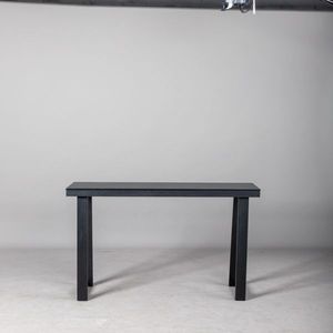 Consolle da Ingresso in Legno Massello di Teak, Tavolo Stretto da 90,5 cm per Divano e Soggiorno - Product Image 3