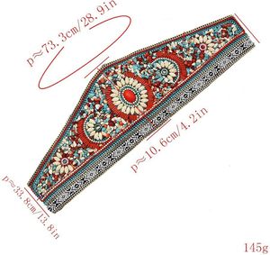 Handmade Floral Thread <b>Work</b> <b>Belt</b> for Women with Elegant Traditional Design and Comfortable Fit By AALIYAN IMPEX - Product Image 3
