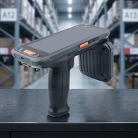 PDA portable robuste de 5,5 pouces, Android 11, 4+64 Go, étanche IP67, NFC, GPS, collecteur de données 4G, scanner 2D en option, RFID UHF, SDK disponible