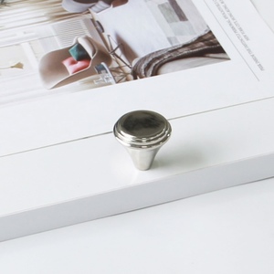 Pomo Redondo Duradero de Aleación de Zinc, Tiradores Modernos Minimalistas para Gabinetes de Cocina, Muebles de Baño, Cómodas de Dormitorio y Mesitas de Noche - Product Image 1