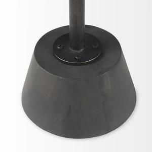 Mesa Auxiliar Redonda Minimalista con Columna de Soporte Delgada, Base Sólida y Pesada, y Superficie Amplia para Exhibición, Perfecta para Bares - Product Image 4