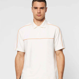 Chemises polo décontractées pour hommes avec logo personnalisé, respirantes, dernier design, confortables, manches courtes. - Product Image 2