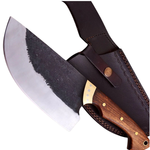 Cuchillos de Cocina Hechos a Mano de Alta Calidad con Hoja Rectangular Afilada y Mango de Madera Cómodo para Cocina Casera y Comercial - Product Image 1