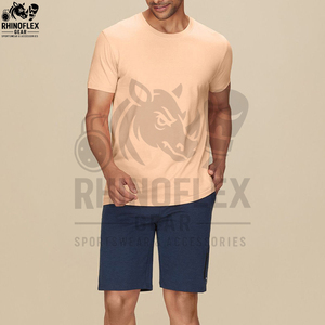 <b>Men</b> Activewear Performance T Shirts Lightweight <b>Stretch</b> Sports Top For Gym Workout Running And Daily Perfomance T Shirt - Product Image 3
