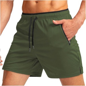 Shorts Homme Personnalisables Taille Mi-Haute Élastique en Toile avec Logo Imprimé sur le Devant, Longueur Genou, Style Urbain, Imperméables et Respirants – Nouveauté Tendance - Product Image 1