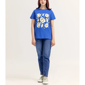 T-shirts d'été ajustés pour femmes, imprimés, taille adulte, manches courtes, vente en gros - Product Image 2