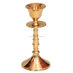Aluminium <b>Taper</b> <b>Candle</b> Holder With Gold Finished Metal <b>Taper</b> <b>Candle</b> Holder For Home Lighting Decoration - Product Image 4