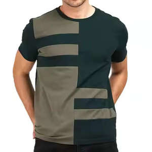 Camiseta Corta Oversize 100% Algodón para Hombre con Logotipo Personalizado, Transpirable, Cuello Redondo, Impresión Serigráfica, Tela Gruesa - Product Image 5