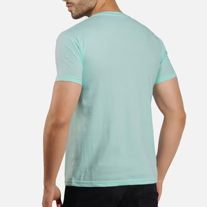 เสื้อยืดพิมพ์ลาย DTG แฟชั่นใหม่ขายส่งสำหรับผู้ชาย ปรับแต่งโลโก้ของคุณเอง ดีไซน์ล่าสุด เสื้อยืดพิมพ์ลาย DTG สำหรับผู้ชาย - Product Image 3