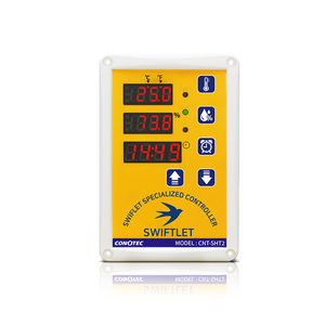 Contrôleur spécialisé CONOTEC Swiftlet CNT-SHT2 ODM, température, humidité, minuterie, 2 sorties, 16A, garantie 1 an - Product Image 1