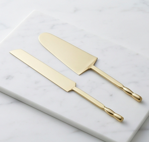 Servidor de pastel de diseño minimalista clásico, utensilio sencillo y elegante para cortar pasteles, para bodas, cumpleaños y fiestas en casa - Product Image 1