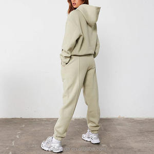 Sudadera Unisex con Capucha de Alta Calidad, Antibacteriana, de Forro Polar, Verde, Informal, de Algodón, Manga Larga, con Logotipo Personalizado, Otoño/Invierno - Product Image 6