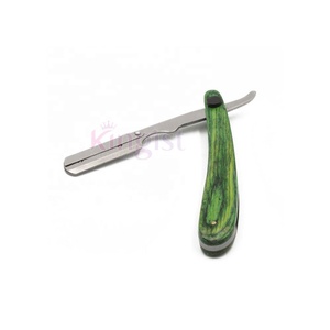 มีดโกนหนวดร้านตัดผม/โกนหนวดตรงทันสมัยพร้อมโลโก้แบบใช้แล้วทิ้ง - Product Image 1