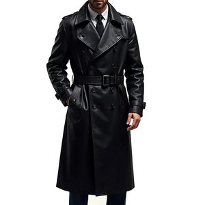 Top Best Quality <b>Men</b> Leather <b>Coat</b> Premium Genuine Leather Jacket Unique Color Custom Branding Wholesale Supplier - Product Image 2