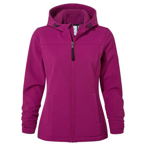 Veste Softshell matelassée à capuche pour femme, en nylon imperméable, coupe-vent et respirante, idéale pour l'hiver, les activités de plein air et la randonnée en montagne. - Product Image 6