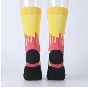 Calcetines de Personajes de Los Simpson, Homer, Amarillos y Azules, Transpirables, con Impresión Digital, Calcetines Casuales para Adultos - Product Image 2