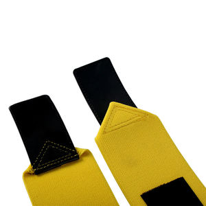 Sangles de soutien élastiques pour poignets de musculation, bandes de maintien ajustables pour entraînement fitness et powerlifting, OEM - Product Image 2
