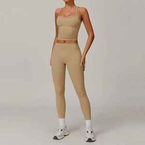 ชุดโยคะผู้หญิงดีไซน์หรู คุณภาพเยี่ยม กำลังฮิต ทันสมัย ใส่ง่าย สินค้ามาใหม่ ซักได้ - Product Image 3