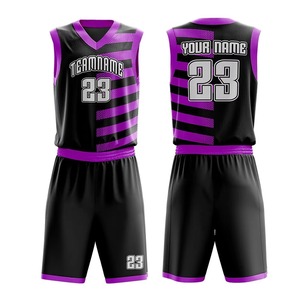 Maillots de basketball personnalisés en gros 2026, respirants, 100 % polyester, uniformes de basketball pour hommes - Product Image 5