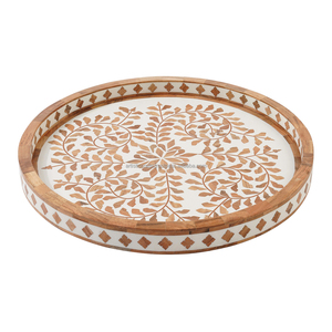 Planche à découper de travail en incrustation de résine de bois d'acacia et de manguier conçue sur mesure Plateaux de service d'ustensiles de cuisine pour la maison et l'hôtel - Product Image 6