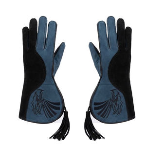 Guantes Térmicos de Cetrería de Cuero Nubuck Premium, Únicos para Llamadas de Caza de Águilas/Halcones/Falcónes - Uso Casual para Deportes de Playa y Fiestas - Product Image 5