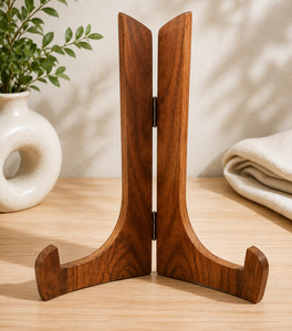 Support de Présentation en Bois d'Acacia pour Assiettes – Vente en Gros – Produits Phares – Présentoir à Vaisselle en Bois - Product Image 6